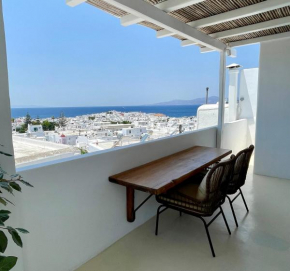 Mykonian Starling - Town n' Sunset View Apartment